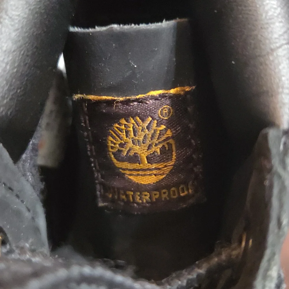 Toddler Timberland Black Waterproof Boots 11